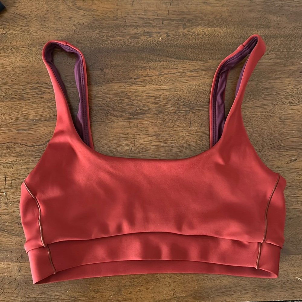 Left On Friday Burnt Orange Swim Top